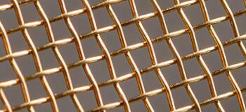 Сетка из цветных металлов